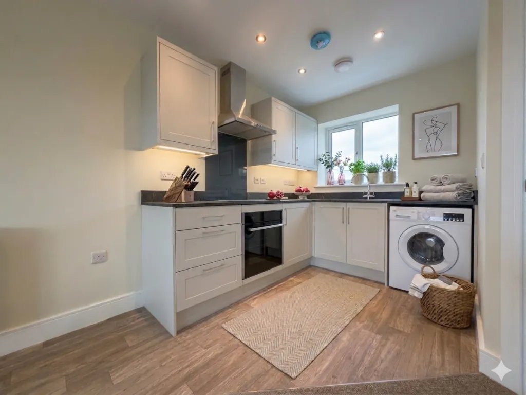 Plot 20 The Waltham kitchen CGI
