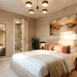 CGI of Bedroom 1 in a typical 5 bedroom Lafford New Homes property at The Orchards, Greylees.