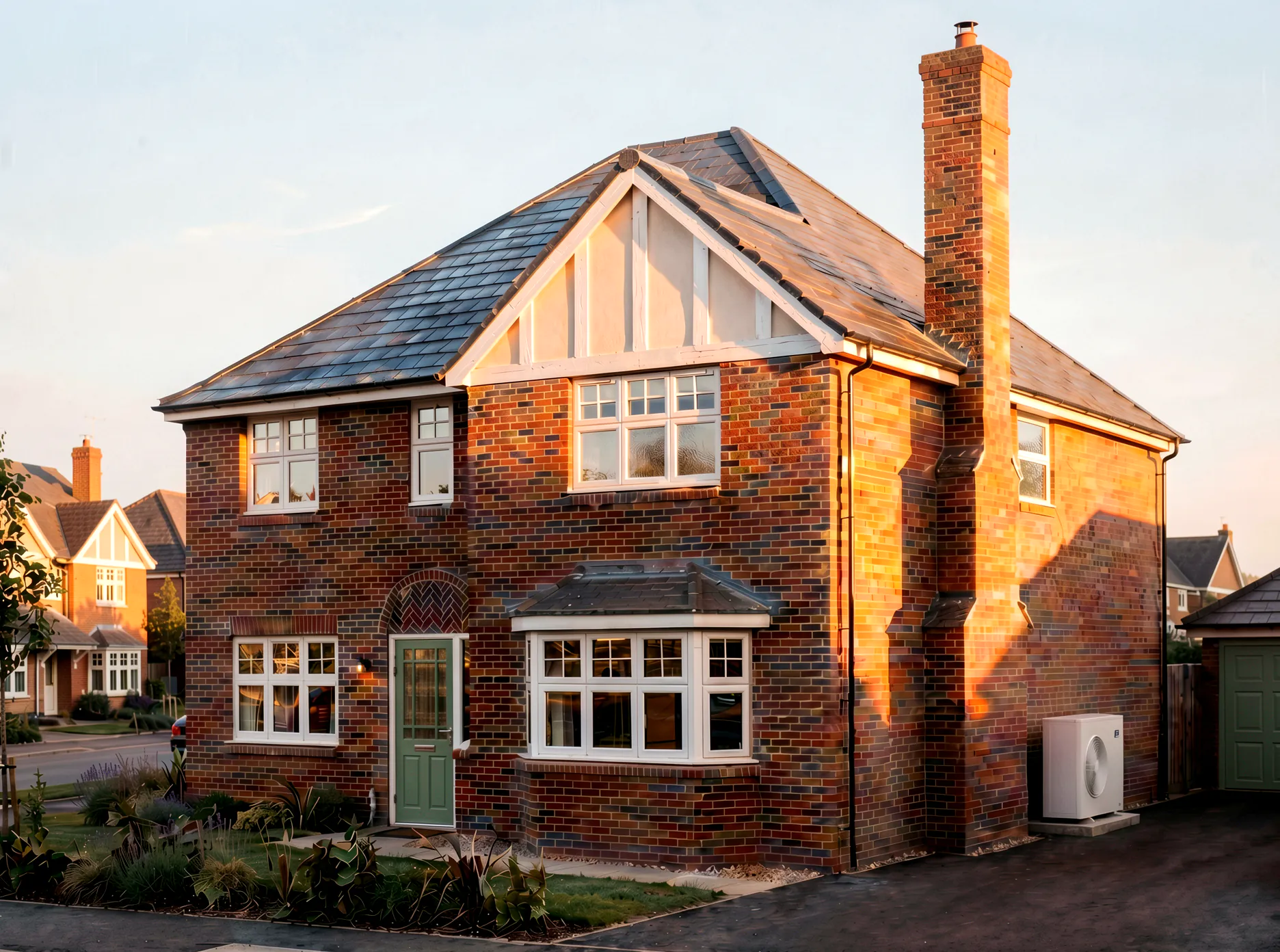 The Cranwell 4-bedroom detached home with detached single garage at The Orchards, Greylees.