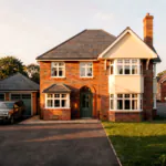 CGI of The Haxey 5 bedroom detached home with detached single garage at The Orchards Greylees.