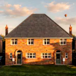 CGI of The Helpringham 4 bedroom semi detached home at The Orchards Greylees