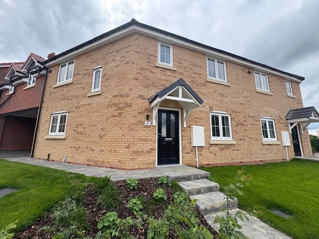 Front entrance of Plot 3 The Crowland at Beacon Hollow, Washingborough
