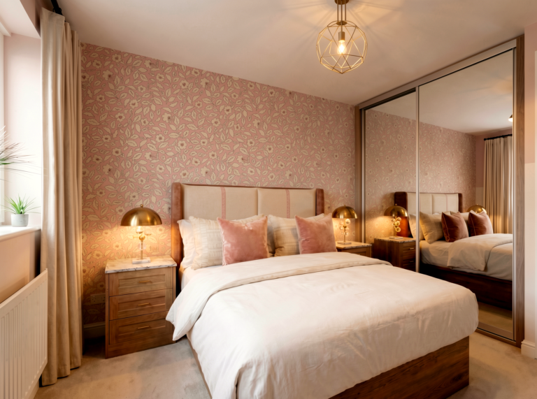 CGI of Bedroom 2 Alternative image in a typical 4 bedroom semi-detached Lafford New Homes property at The Orchards, Greylees