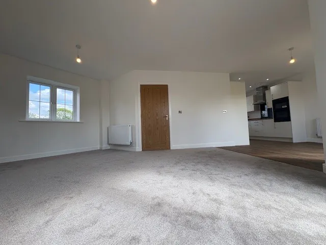 Spacious living room leading to the dining and kitchen areas at Plot 3 The Crowland, Beacon Hollow, Washingborough