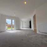 Spacious living room leading to the dining and kitchen areas at Plot 2 The Crowland, Beacon Hollow, Washingborough